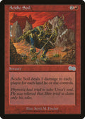 Acidic Soil – Uncommon Magic: The Gathering card from Urza's Saga (#172)