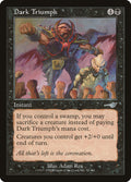 Dark Triumph – Uncommon Magic: The Gathering card from Nemesis (#55)
