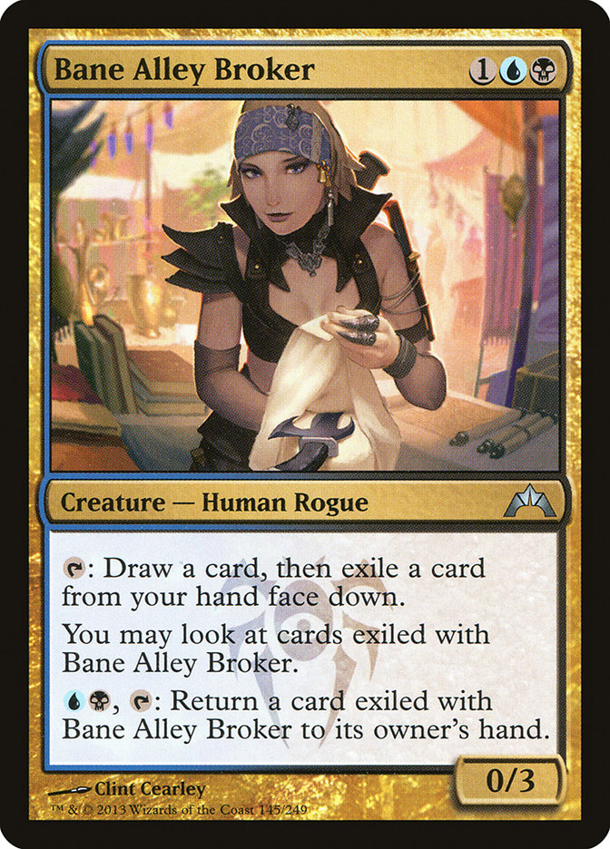 Bane Alley Broker – Uncommon Magic: The Gathering card from Gatecrash (#145)