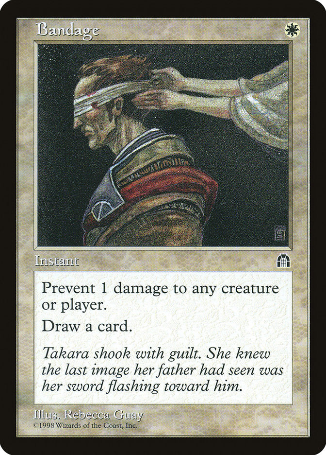 Bandage – Common Magic: The Gathering card from Stronghold (#1)
