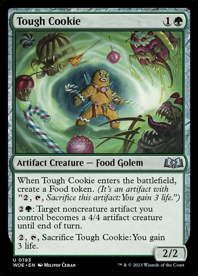 Tough Cookie – Uncommon Magic: The Gathering card from Wilds of Eldraine (#193)