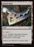 Buried Ruin – Uncommon Magic: The Gathering card from Edge of Eternities Commander (#150)