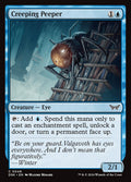 Creeping Peeper – Common Magic: The Gathering card from Duskmourn: House of Horror (#46)