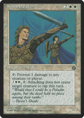 Serra Paladin – Common Magic: The Gathering card from Homelands (#17)