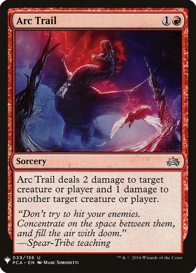 Arc Trail – Uncommon Magic: The Gathering card from The List (#PCA-39)