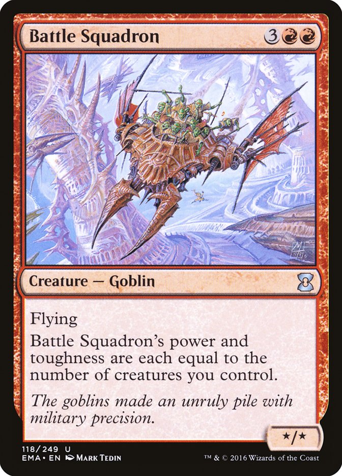 Battle Squadron – Uncommon Magic: The Gathering card from Eternal Masters (#118)