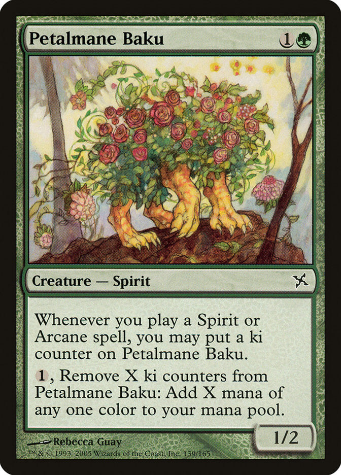 Petalmane Baku – Common Magic: The Gathering card from Betrayers of Kamigawa (#139)