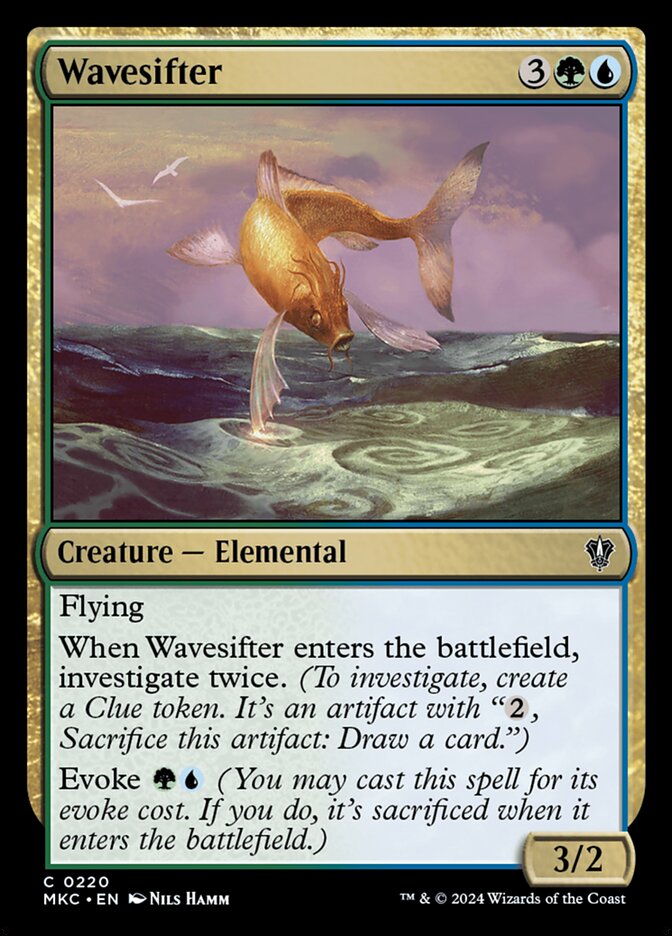 Wavesifter – Common Magic: The Gathering card from Murders at Karlov Manor Commander (#220)