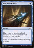 Run Out of Town – Common Magic: The Gathering card from Streets of New Capenna (#58)