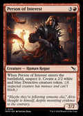 Person of Interest – Common Magic: The Gathering card from Murders at Karlov Manor (#139)