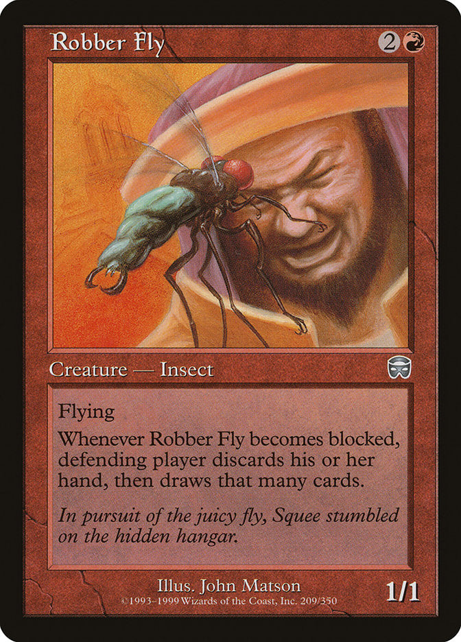 Robber Fly – Uncommon Magic: The Gathering card from Mercadian Masques (#209)