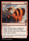 Agate Assault – Common Magic: The Gathering card from Bloomburrow (#122)