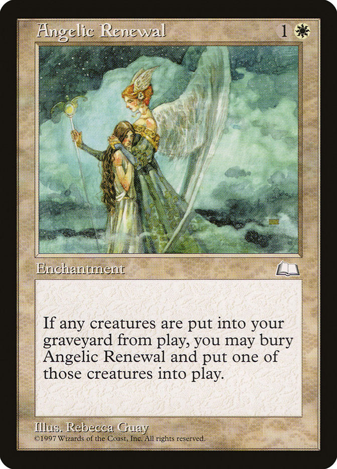 Angelic Renewal – Common Magic: The Gathering card from Weatherlight (#4)