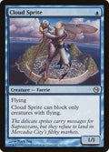 Cloud Sprite – Common Magic: The Gathering card from Duels of the Planeswalkers (#4)