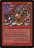 Rock Slide – Common Magic: The Gathering card from Visions (#92)