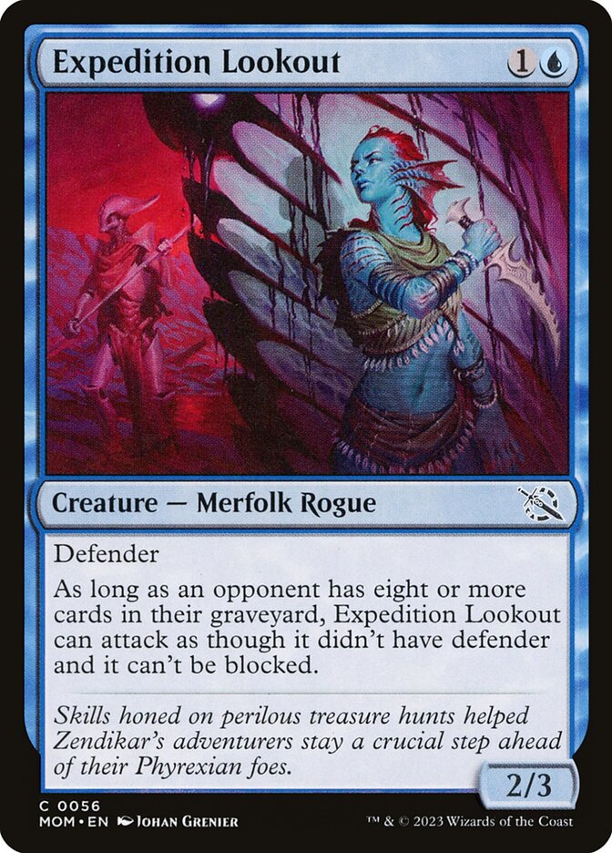 Expedition Lookout – Common Magic: The Gathering card from March of the Machine (#56)