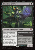 Emeritus of Woe // Demonic Tutor – Mythic Magic: The Gathering card from Secrets of Strixhaven (#80)