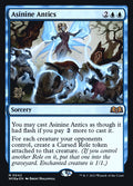 Asinine Antics – Mythic Magic: The Gathering card from Wilds of Eldraine Promos (#42s)