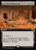 Accursed Duneyard – Rare Magic: The Gathering card from Aetherdrift Commander (#36)