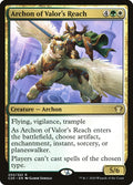 Archon of Valor's Reach – Rare Magic: The Gathering card from Commander 2020 (#202)