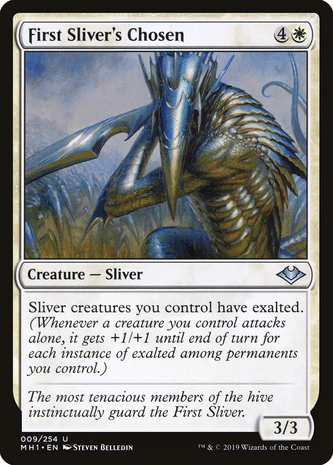 First Sliver's Chosen – Uncommon Magic: The Gathering card from Modern Horizons (#9)