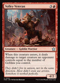 Volley Veteran – Uncommon Magic: The Gathering card from Foundations (#550)
