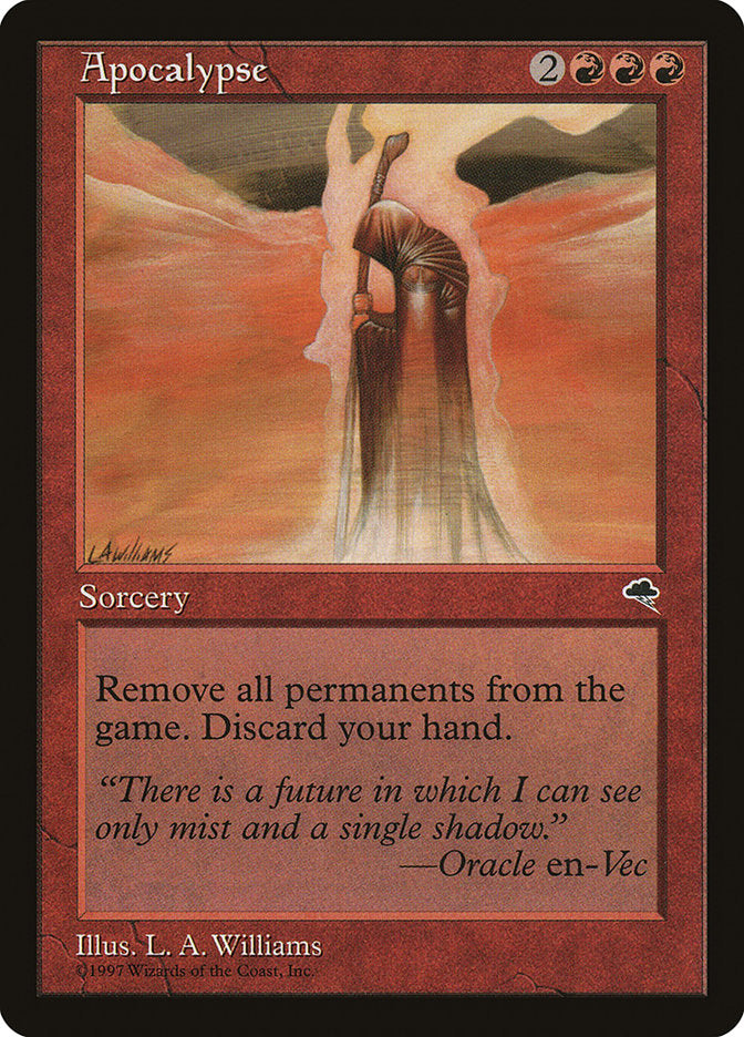 Apocalypse – Rare Magic: The Gathering card from Tempest (#162)
