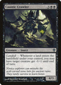 Caustic Crawler – Uncommon Magic: The Gathering card from Worldwake (#54)