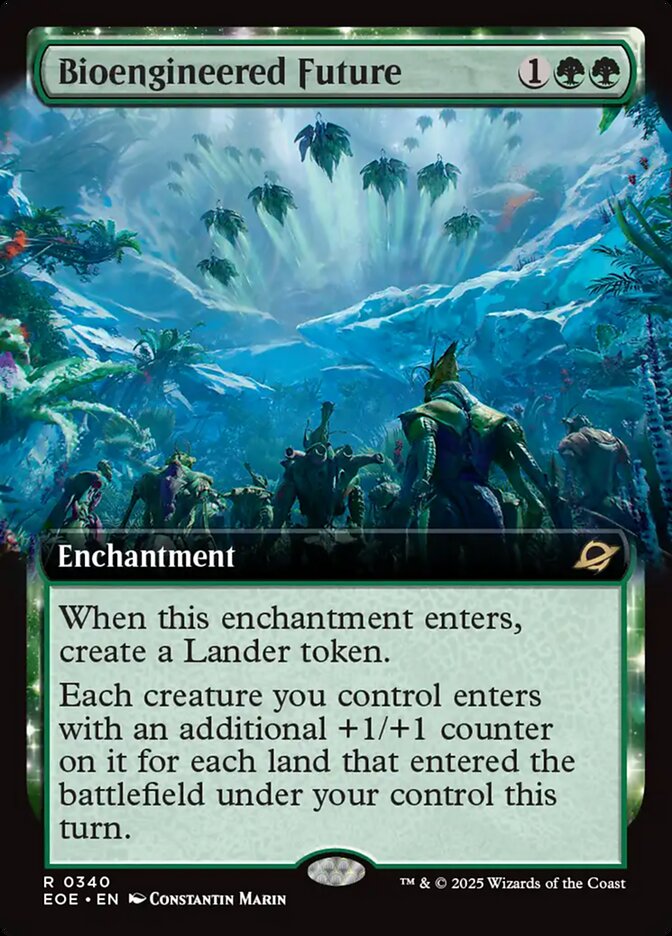 Bioengineered Future – Rare Magic: The Gathering card from Edge of Eternities (#340)