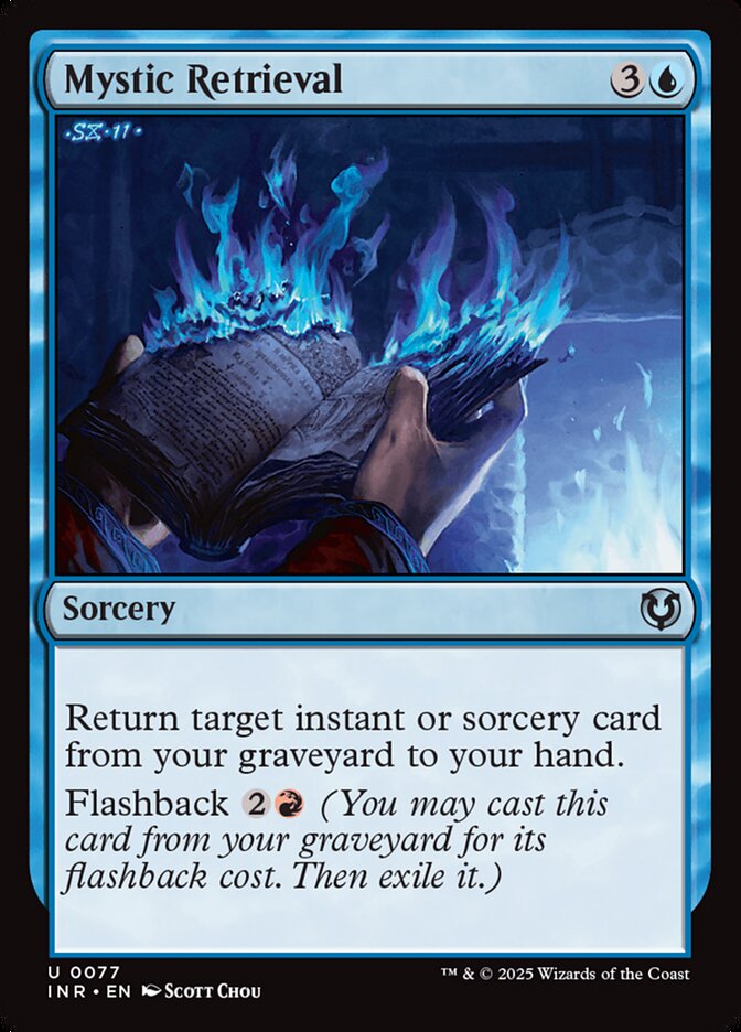 Mystic Retrieval – Uncommon Magic: The Gathering card from Innistrad Remastered (#77)