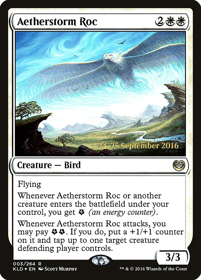 Aetherstorm Roc – Rare Magic: The Gathering card from Kaladesh Promos (#3s)