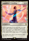 Summoner's Sending – Rare Magic: The Gathering card from Final Fantasy Commander (#29)