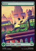 Forest – Common Magic: The Gathering card from Teenage Mutant Ninja Turtles (#309)