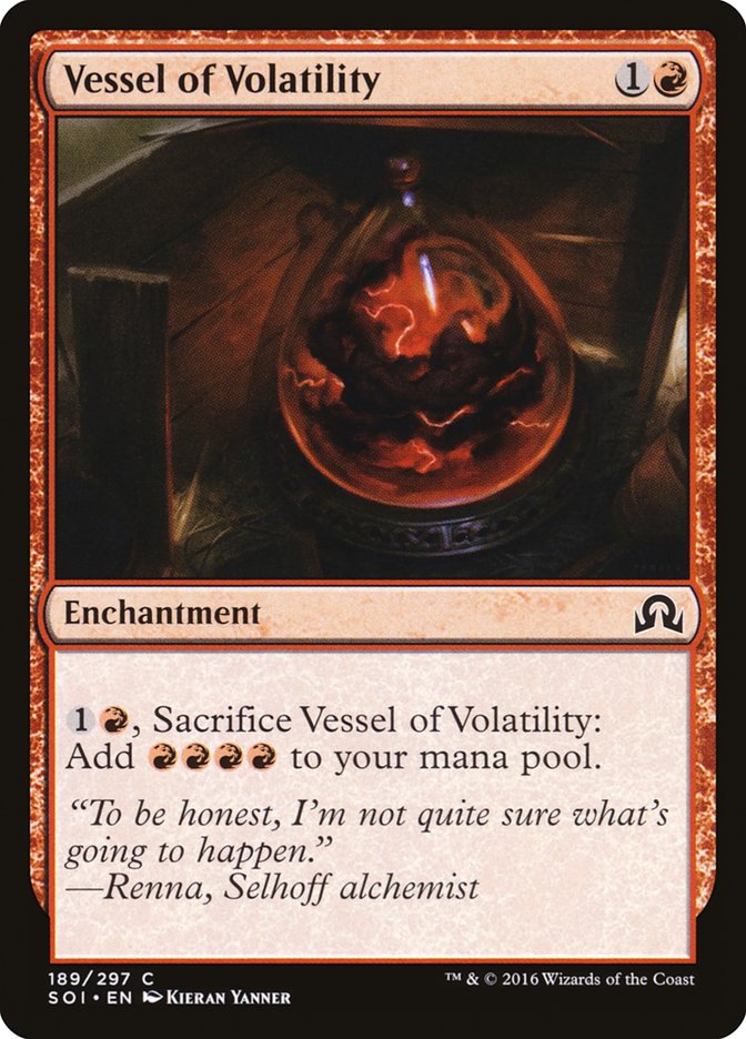 Vessel of Volatility – Common Magic: The Gathering card from Shadows over Innistrad (#189)