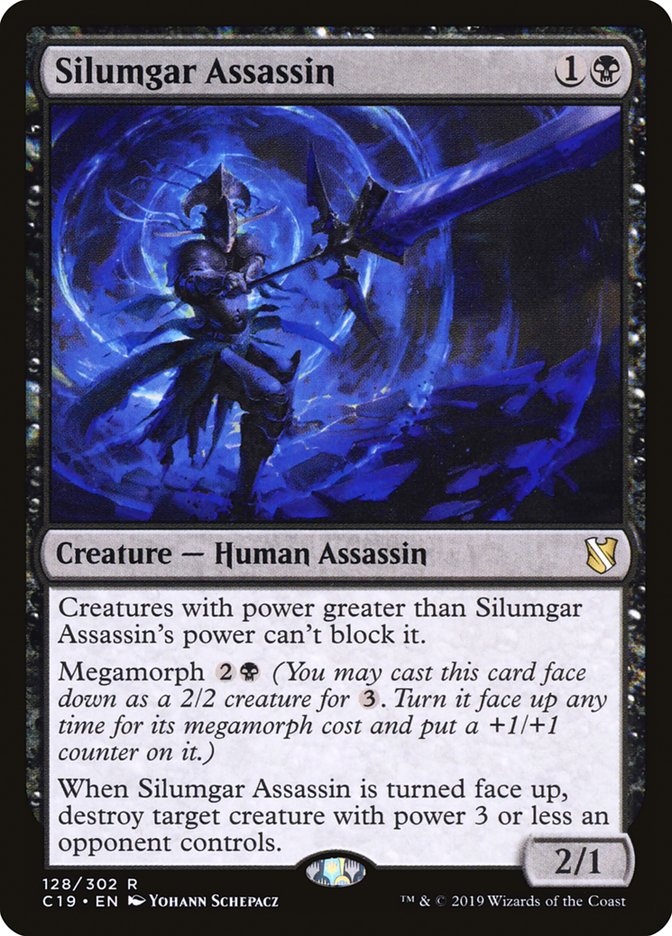 Silumgar Assassin – Rare Magic: The Gathering card from Commander 2019 (#128)
