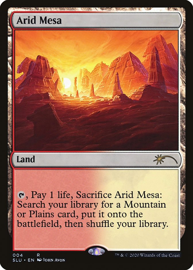 Arid Mesa – Rare Magic: The Gathering card from Secret Lair: Ultimate Edition (#4)