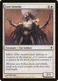 Lost Leonin – Common Magic: The Gathering card from New Phyrexia (#13)