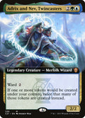 Adrix and Nev, Twincasters – Mythic Magic: The Gathering card from Commander 2021 (#336)
