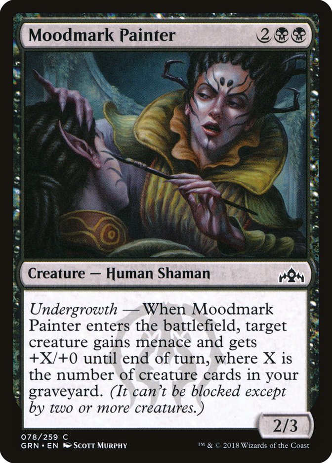 Moodmark Painter – Common Magic: The Gathering card from Guilds of Ravnica (#78)