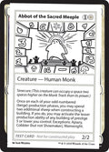 Abbot of the Sacred Meeple – Rare Magic: The Gathering card from Mystery Booster 2 (#507)