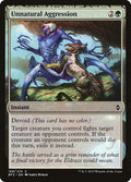Unnatural Aggression – Common Magic: The Gathering card from Battle for Zendikar (#168)