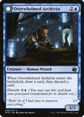 Overwhelmed Archivist // Archive Haunt – Uncommon Magic: The Gathering card from Innistrad: Midnight Hunt (#68)