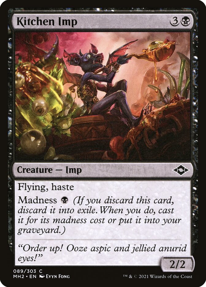 Kitchen Imp – Common Magic: The Gathering card from Modern Horizons 2 (#89)