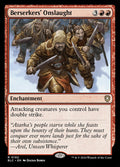 Berserkers' Onslaught – Rare Magic: The Gathering card from Bloomburrow Commander (#192)