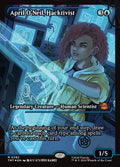 April O'Neil, Hacktivist – Mythic Magic: The Gathering card from Teenage Mutant Ninja Turtles (#282)
