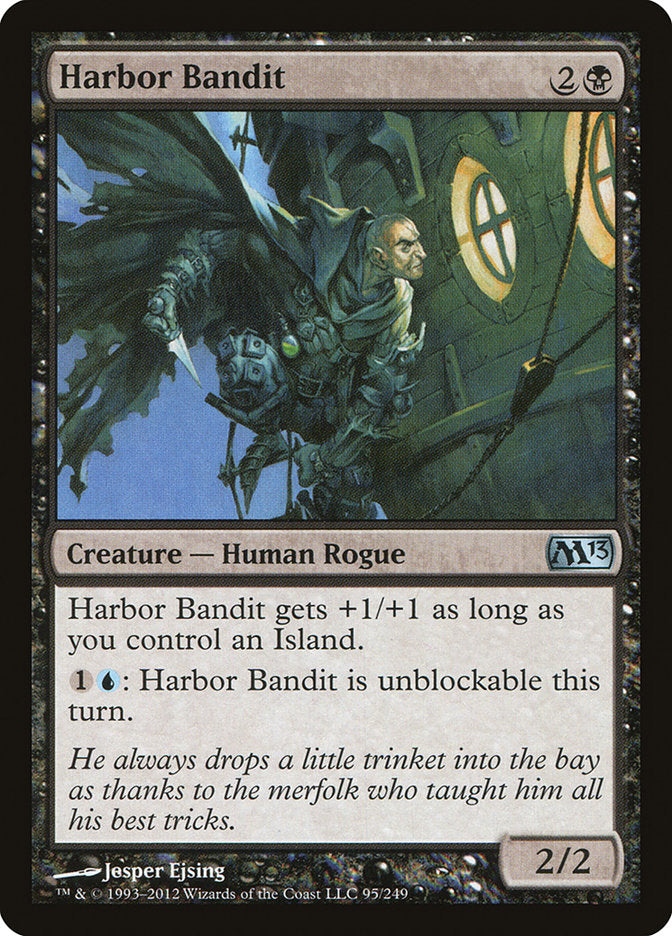Harbor Bandit – Uncommon Magic: The Gathering card from Magic 2013 (#95)