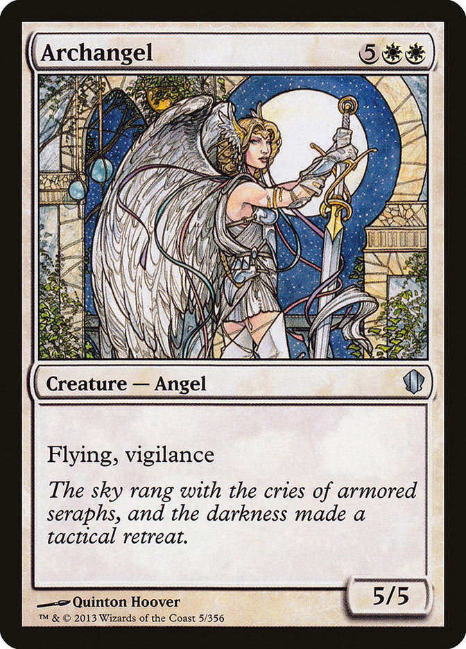 Archangel – Uncommon Magic: The Gathering card from Commander 2013 (#5)