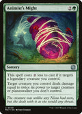 Animist's Might – Uncommon Magic: The Gathering card from March of the Machine: The Aftermath (#20)