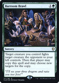Barroom Brawl – Rare Magic: The Gathering card from Battle for Baldur's Gate Promos (#217s)