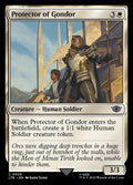 Protector of Gondor – Common Magic: The Gathering card from The Lord of the Rings: Tales of Middle-earth (#25)